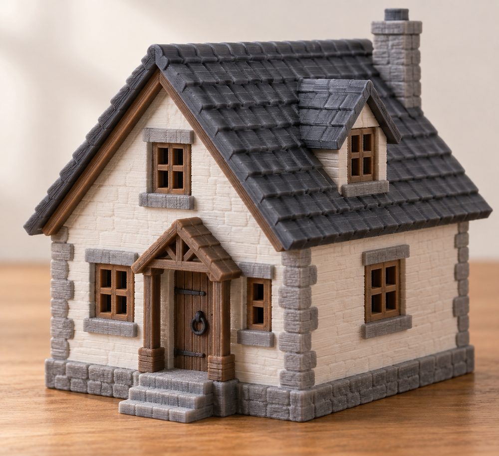 海螺小屋 3D प्रिंटिंग के लिए रचनात्मक डिजाइन प्रेरणा