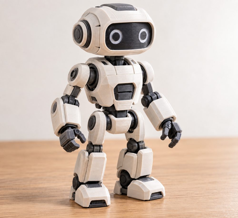 Moki | 飞行形态 (多形态可拼装机器人) 3D प्रिंटिंग के लिए रचनात्मक डिजाइन प्रेरणा