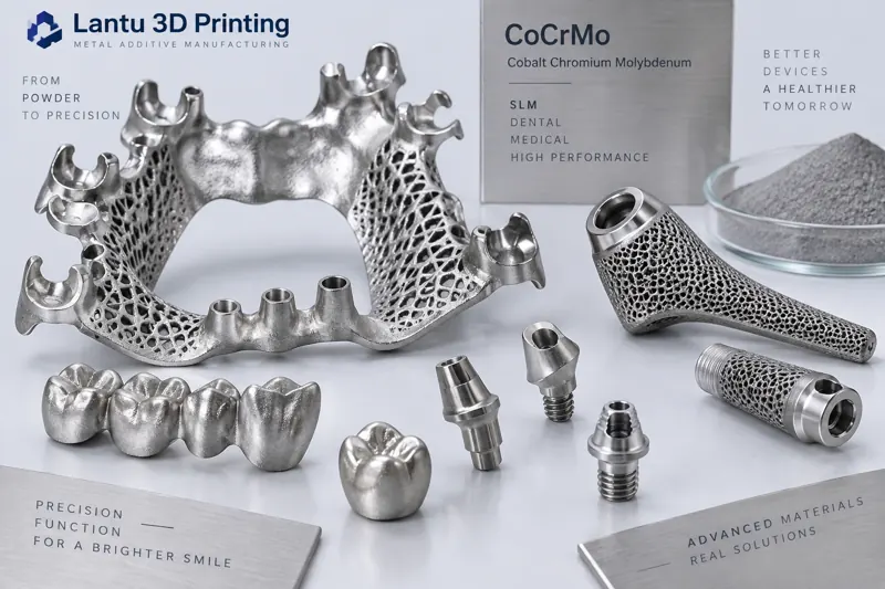 钴铬合金3D打印在齿科与医疗植入中的应用：从粉末选型到后处理的工艺控制