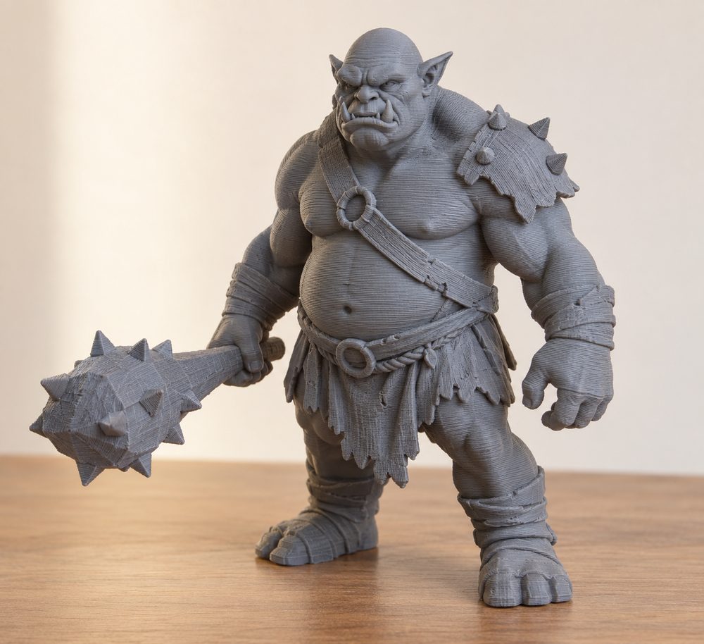Ogre 3D Printing Creative Design Inspiration