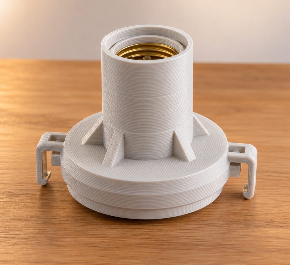 Ikea Korken E27 Adapter 3D Printing Creative Design Inspiration