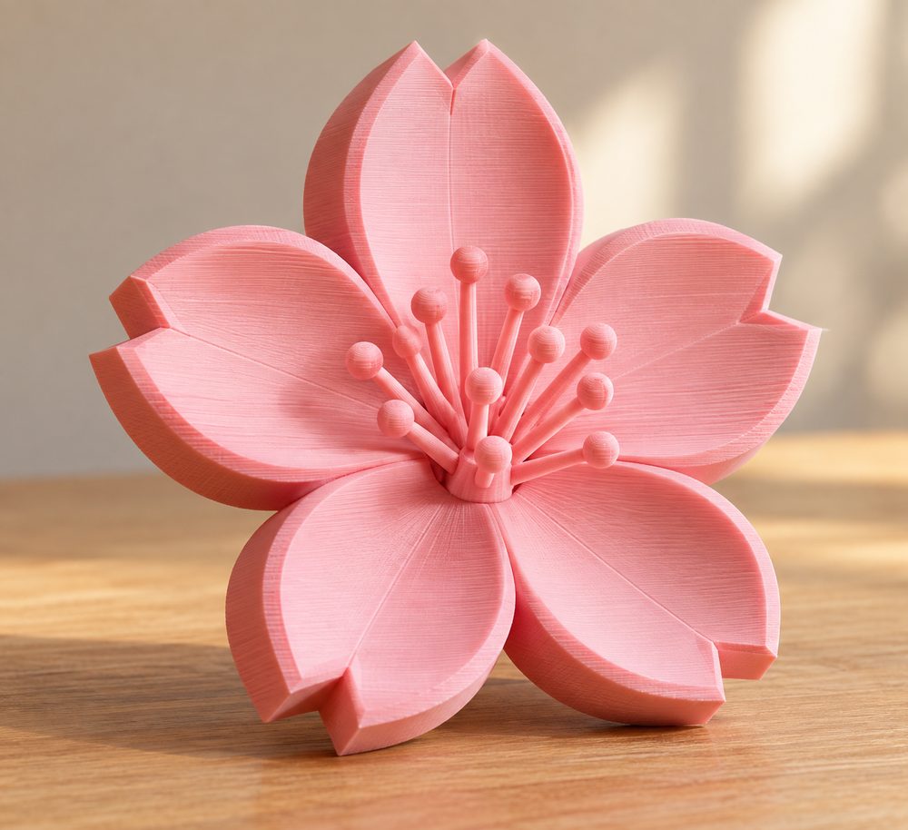 Blossom 3D Printing Creative Design Inspiration