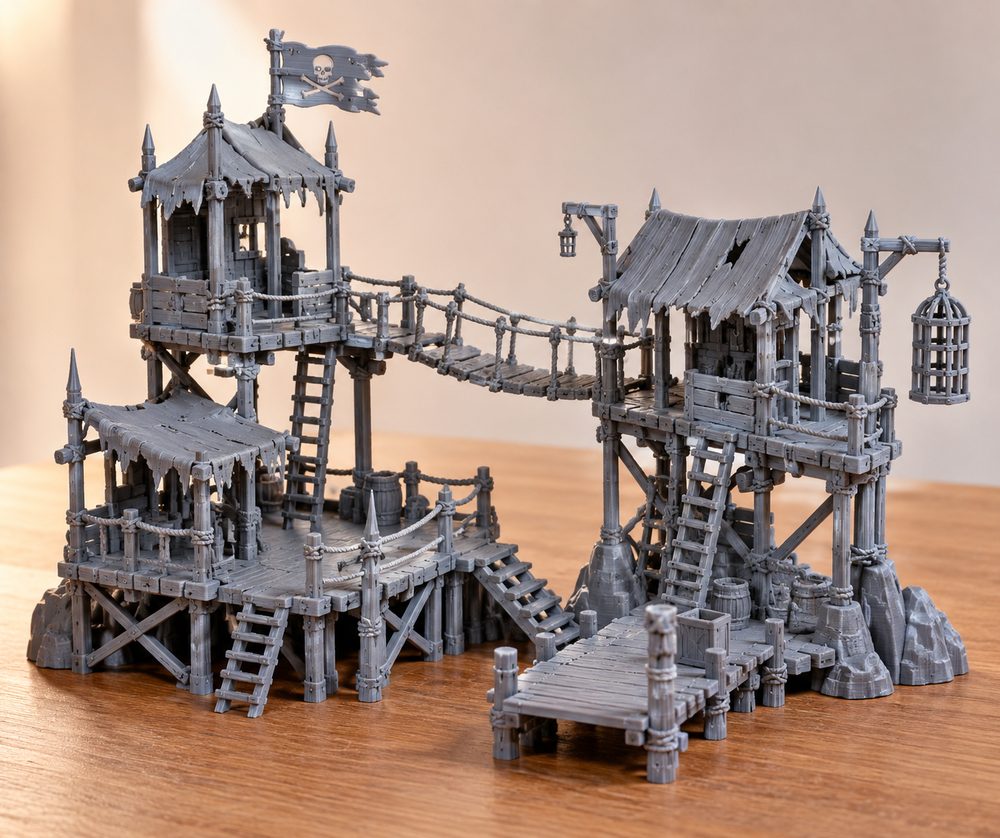 Pirate Marauder Set Corsair Collection 3D Printing Creative Design Inspiration