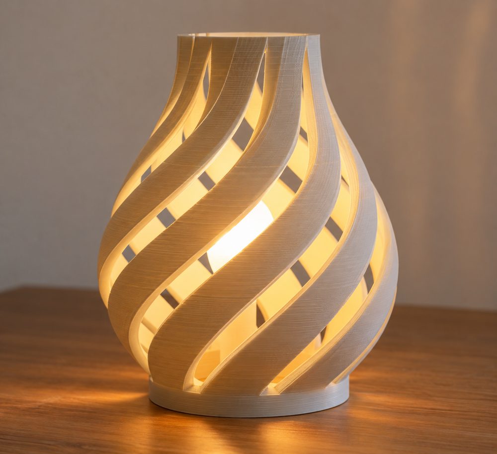Trapped Light Lampshade 3D Printing Creative Design Inspiration