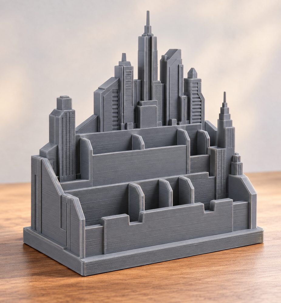 Flatline City Second Wave Ad Stand Dispensary Inspirasi desain kreatif untuk pencetakan 3D