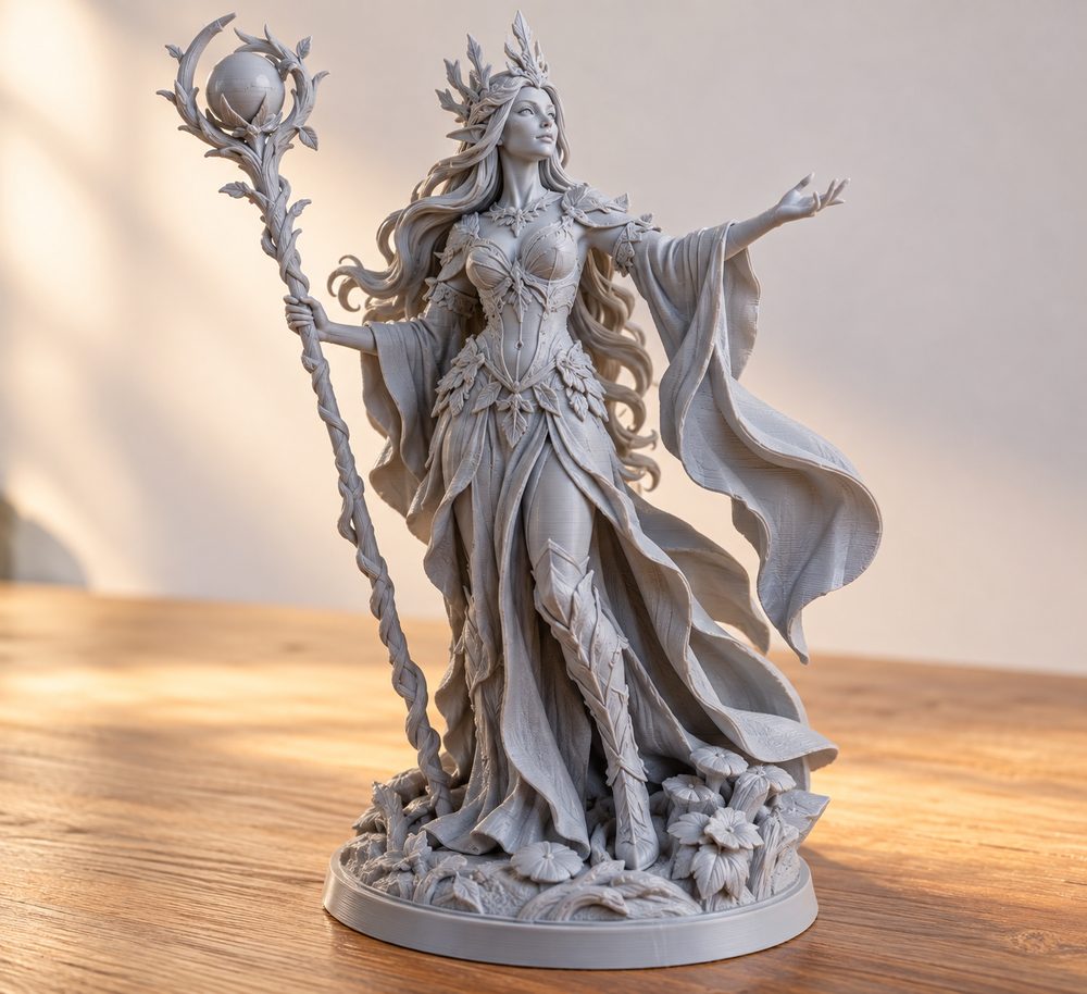 Arch Fey Female Creatieve ontwerpinspiratie voor 3D-printen