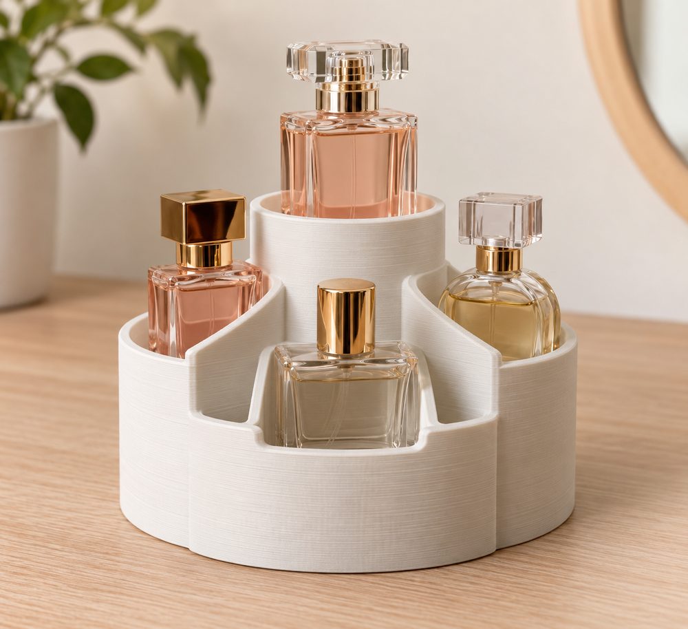 Perfume Holder 3Dプリント創作デザインのインスピレーション
