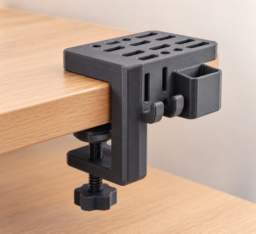 Modular Desk Clamp 3Dプリント創作デザインのインスピレーション