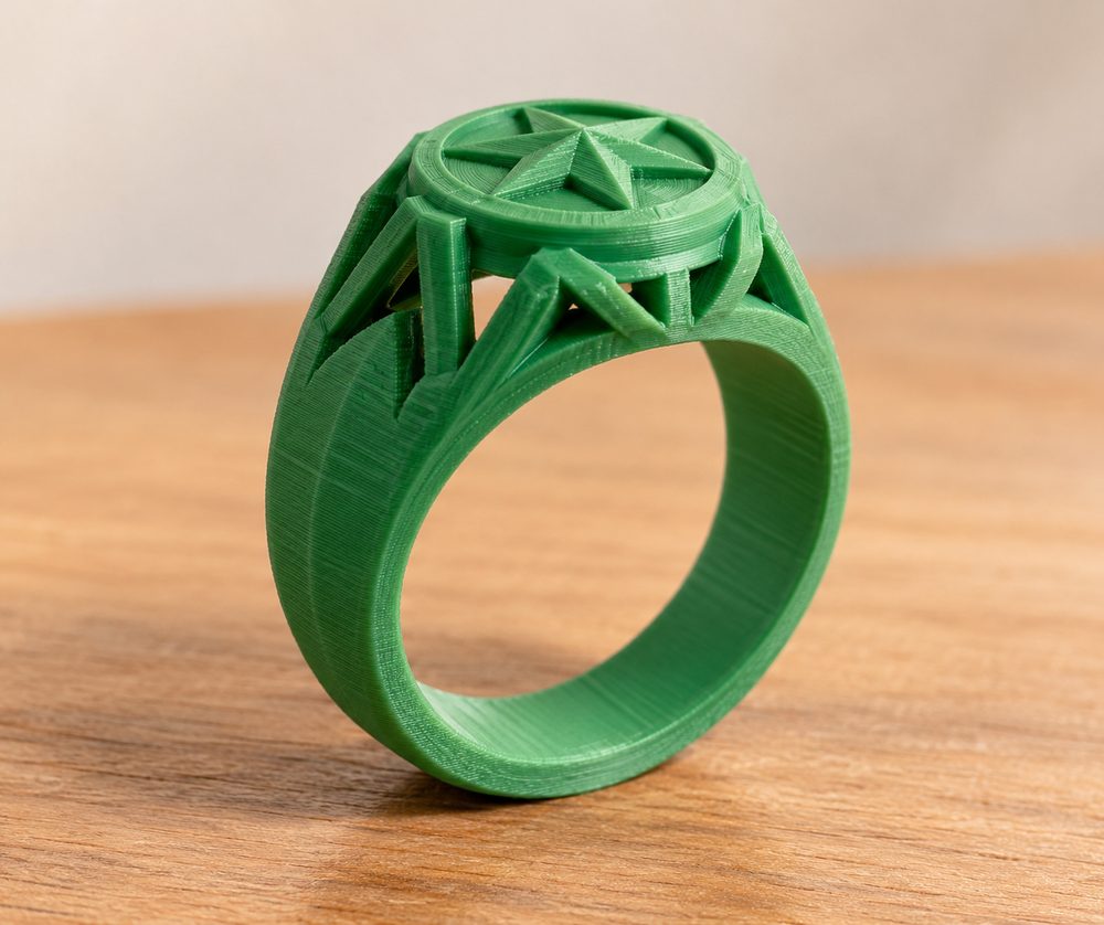 Ring Kreative Designinspiration für den 3D-Druck