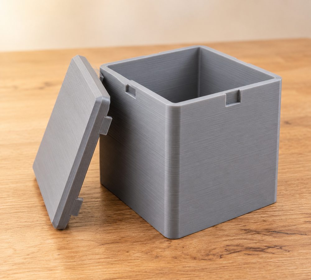 Caja Hexaedro 3D 프린팅 창의 디자인 영감