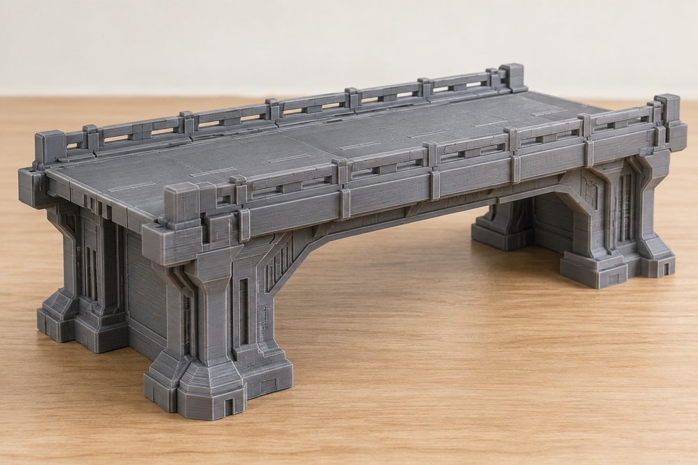 Flatline City Second Wave Modular Road Bridges Inspirasi desain kreatif untuk pencetakan 3D