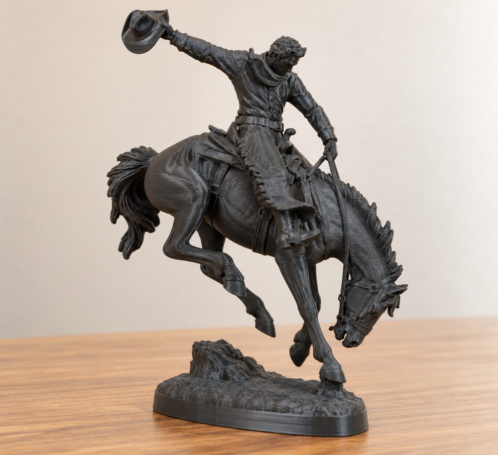 The Broncho Buster At The Amon Carter Museum In Fort Cảm hứng thiết kế sáng tạo cho in 3D