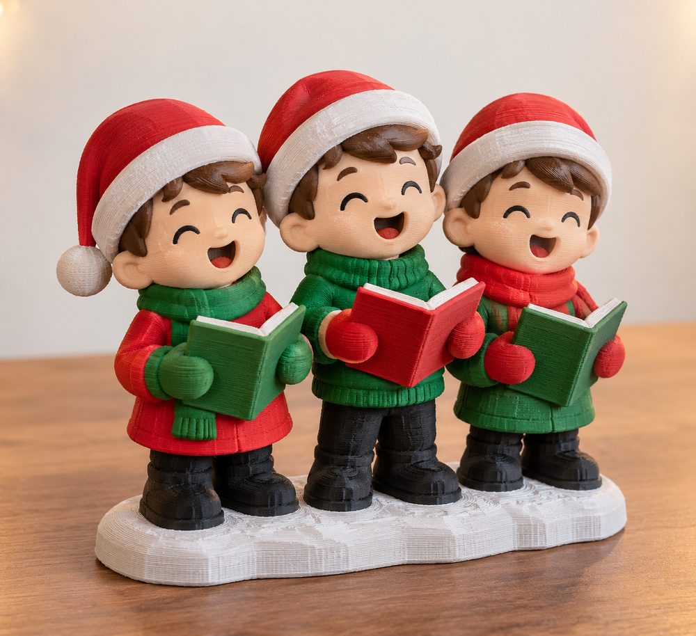 Christmas Boys Team Kreative Designinspiration für den 3D-Druck