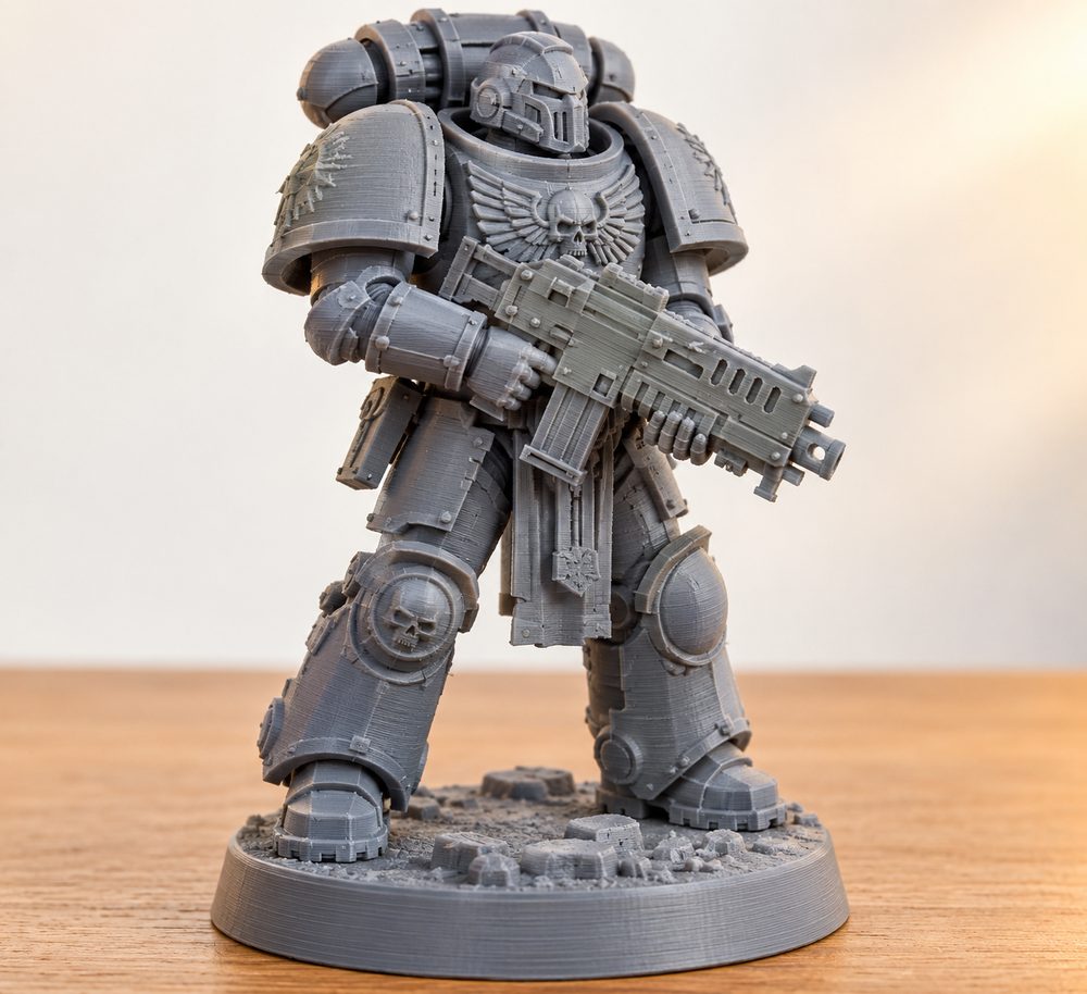 Malaric Soldier In Valmar Mk V 3D 프린팅 창의 디자인 영감