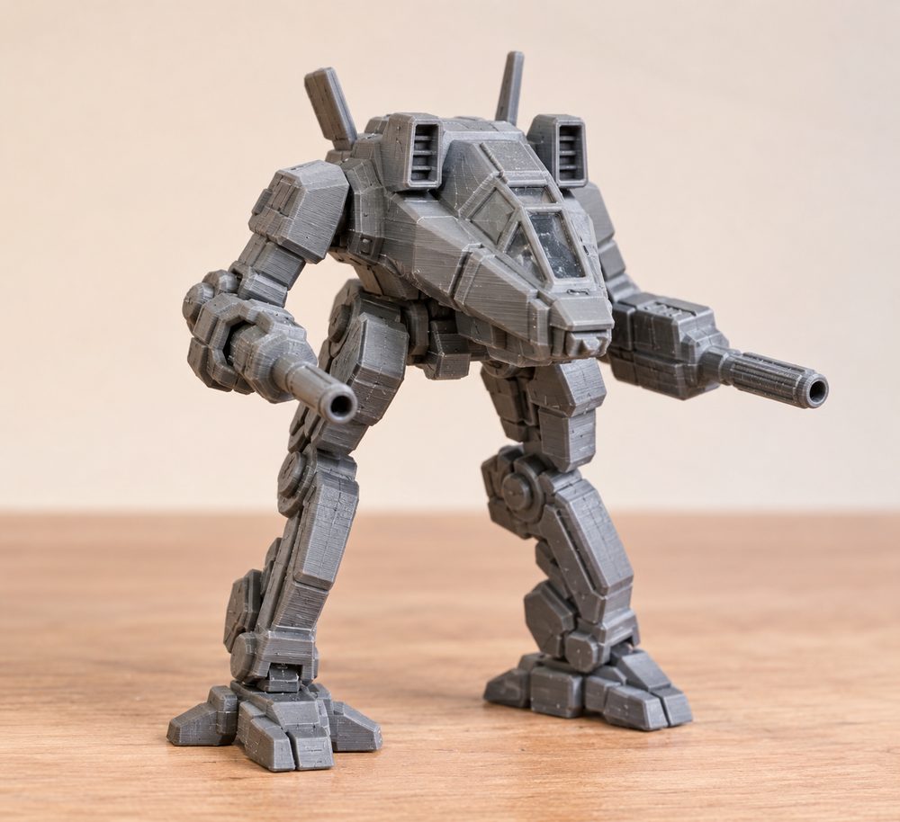 Asn Assassin For Battletech إلهام تصميم إبداعي للطباعة ثلاثية الأبعاد