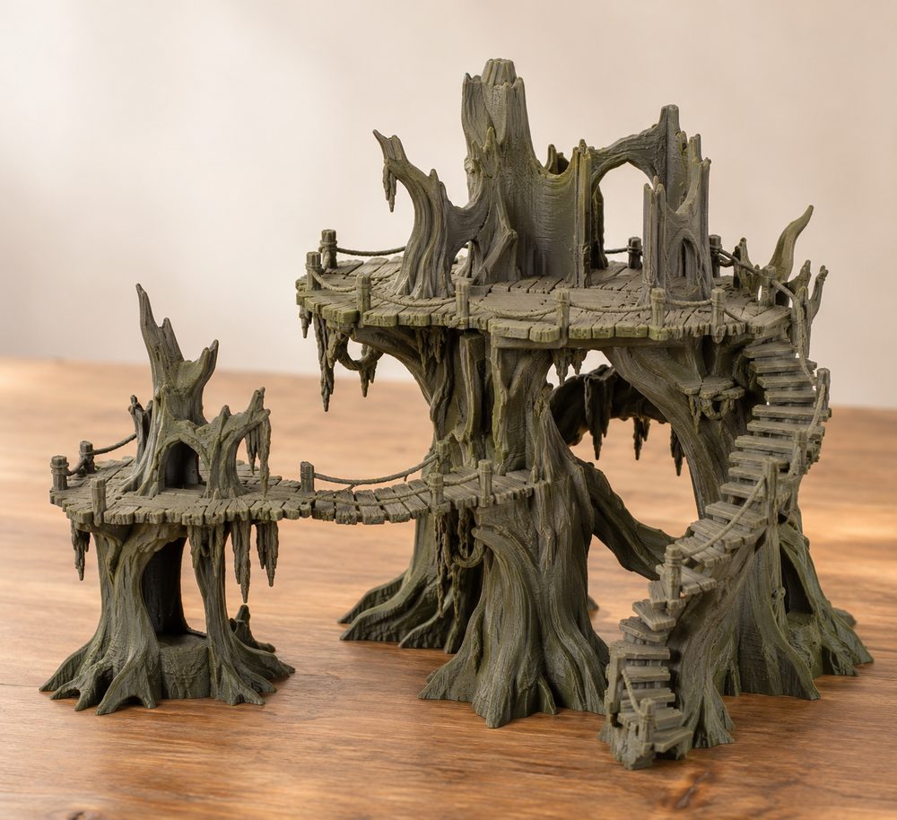 The Mirewood Inspirasi desain kreatif untuk pencetakan 3D