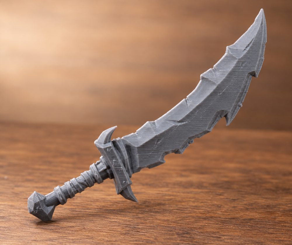 Goblin Sword 32Mm Dnd Inspiración de diseño creativo para impresión 3D