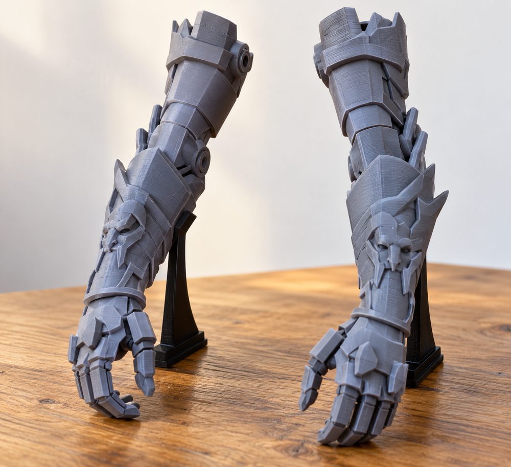 Devil May Cry Jackpot Statue Part Dante Arms Inspiration créative pour l’impression 3D