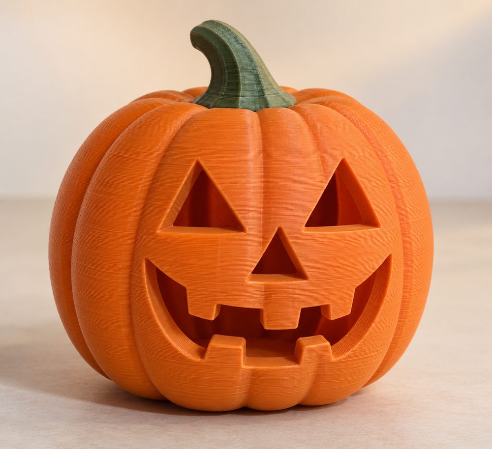 Halloween Pumpkin 3D Printing Creative Design Inspiration