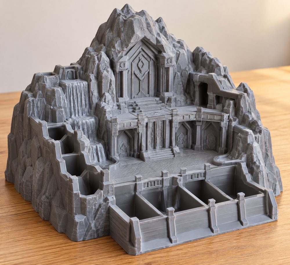 Mountain War Stoneheart Clan Stats Maps Module 3D Printing Creative Design Inspiration