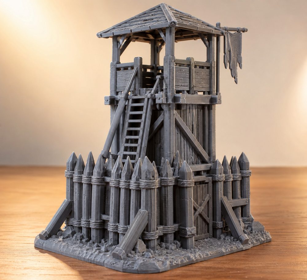 Northern Bannerman Pre Supported Kreative Designinspiration für den 3D-Druck