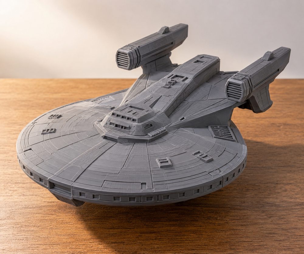 Transport Delta Saucer Variant Tactical Miniatures 3Dプリント創作デザインのインスピレーション