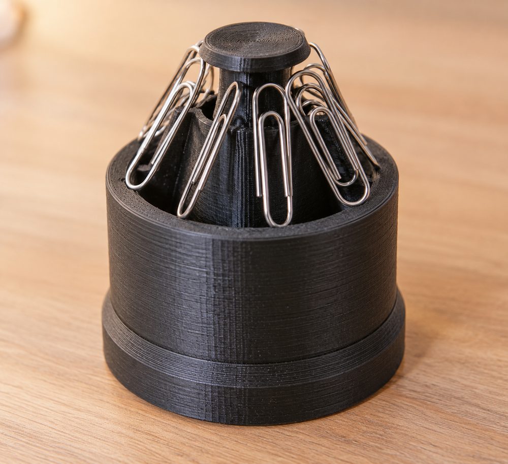 Magnetic Paper Clip Ispirazione di design creativo per stampa 3D