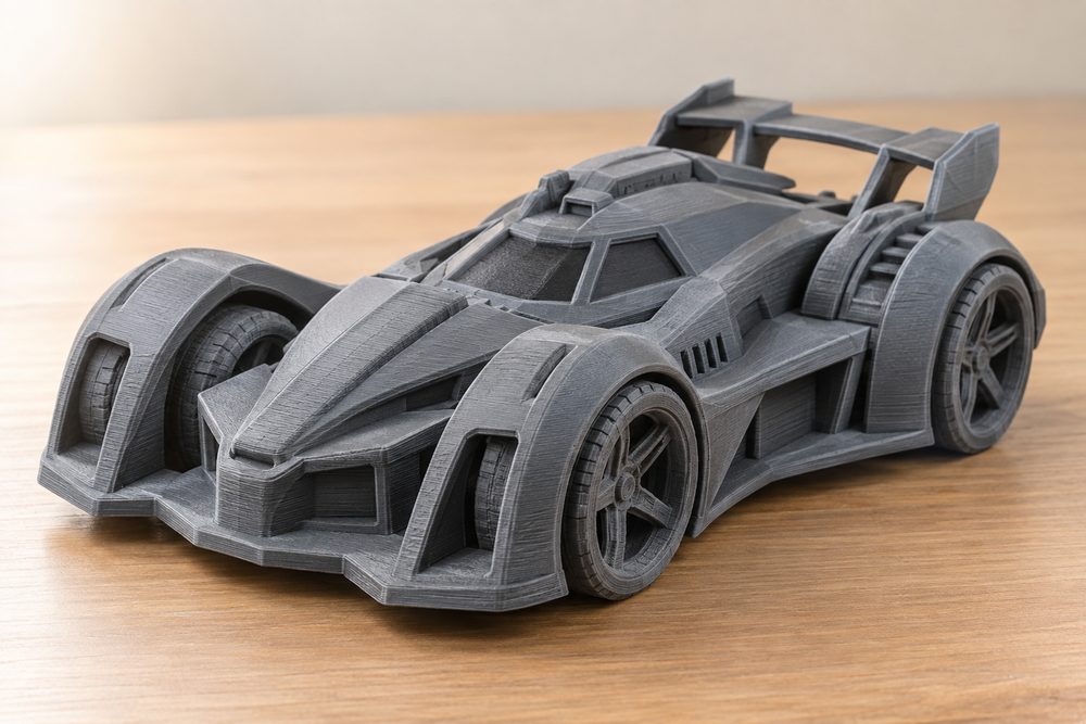 Phantom Car إلهام تصميم إبداعي للطباعة ثلاثية الأبعاد