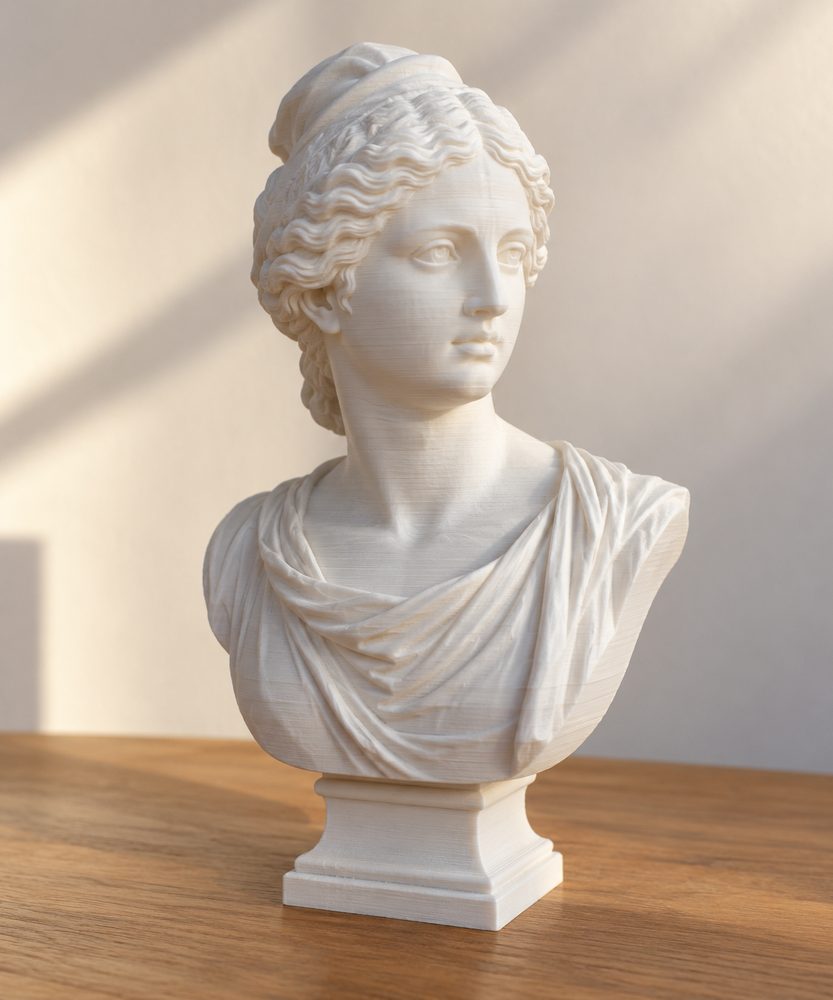 Unknown Bust At The Louvre Paris Inspiración de diseño creativo para impresión 3D