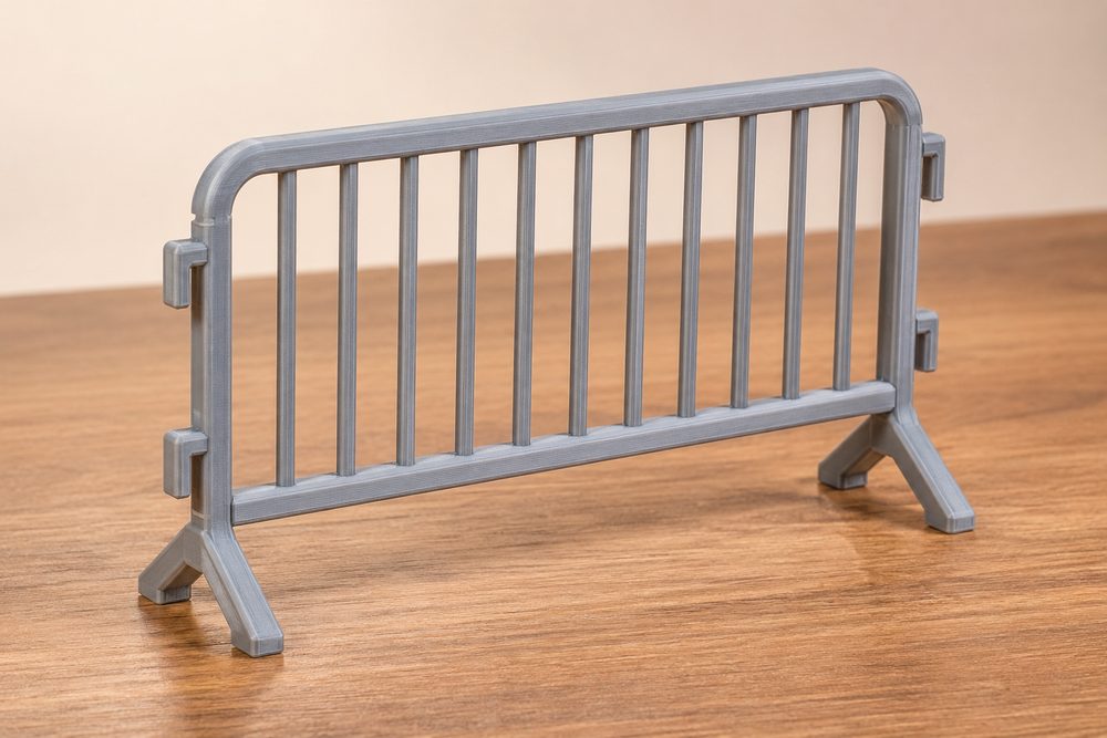 Crowd Control Barriers For Dioramas Cảm hứng thiết kế sáng tạo cho in 3D