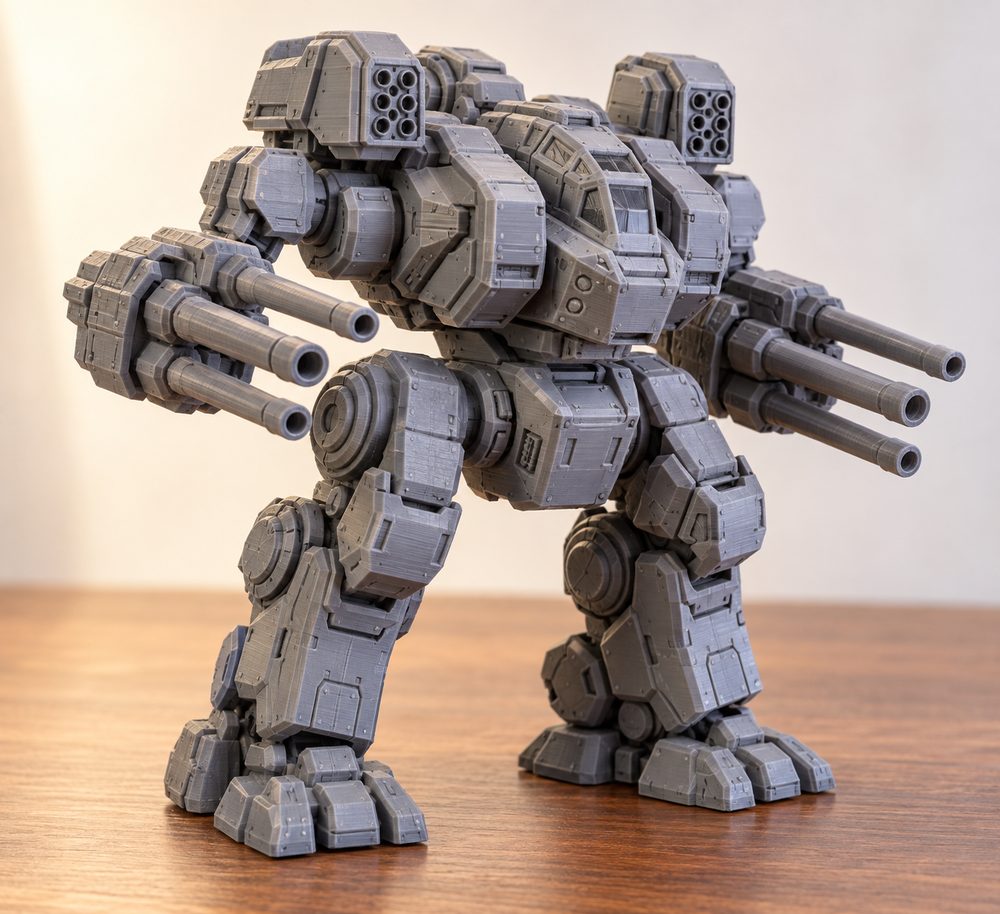 Anh F4 Annihilator For Battletech 3D Printing Creative Design Inspiration