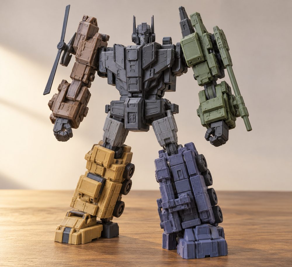 Spectacular Bruticus3D打印创意设计灵感