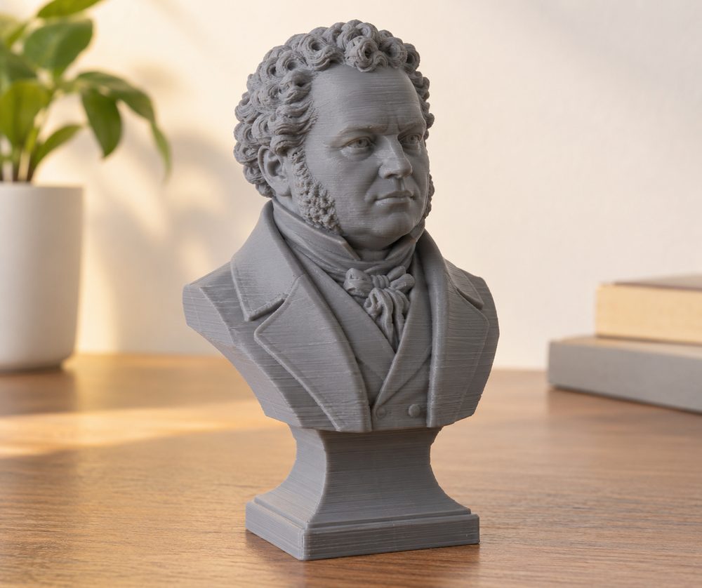 A Stendhal إلهام تصميم إبداعي للطباعة ثلاثية الأبعاد