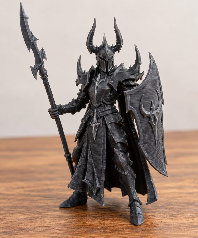 Dark Elf Blackguard Kreative Designinspiration für den 3D-Druck
