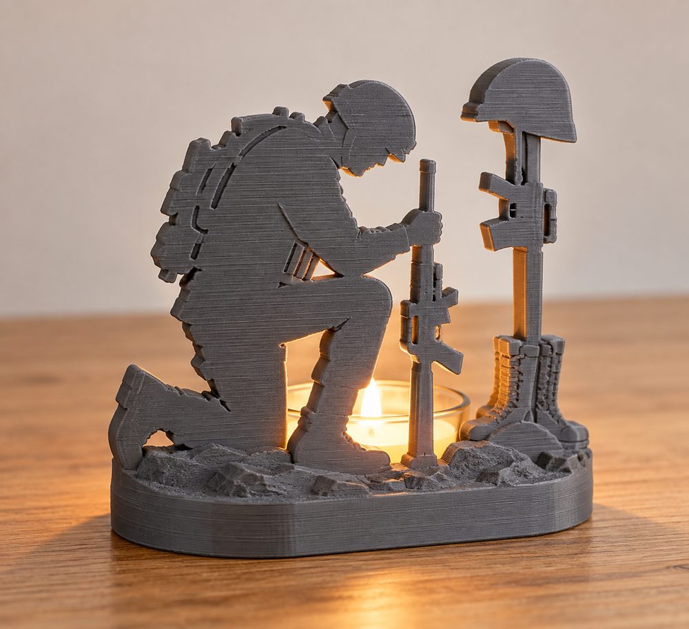 Votive Relief For A Hero 3D Printing Creative Design Inspiration