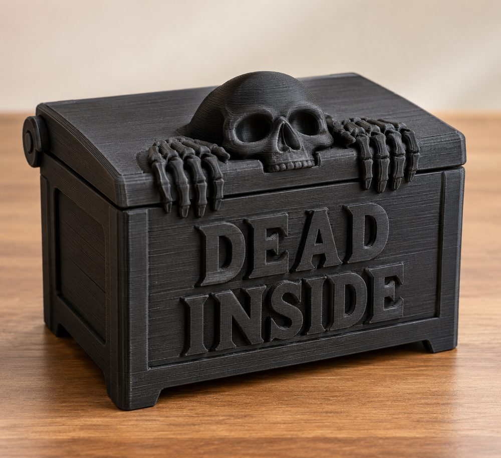 Dead Inside Box Kreative Designinspiration für den 3D-Druck