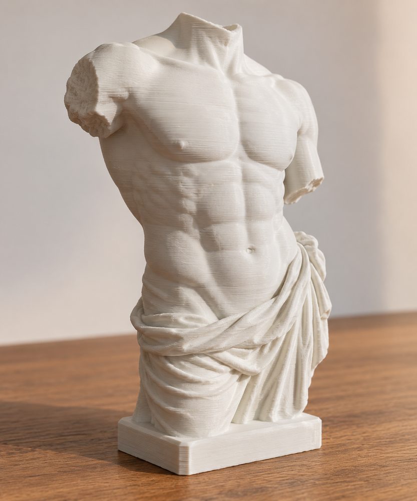 Torso Of A God 3D Printing Creative Design Inspiration