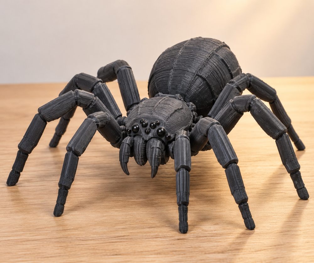 Giant Spider Presupported Inspirasi desain kreatif untuk pencetakan 3D