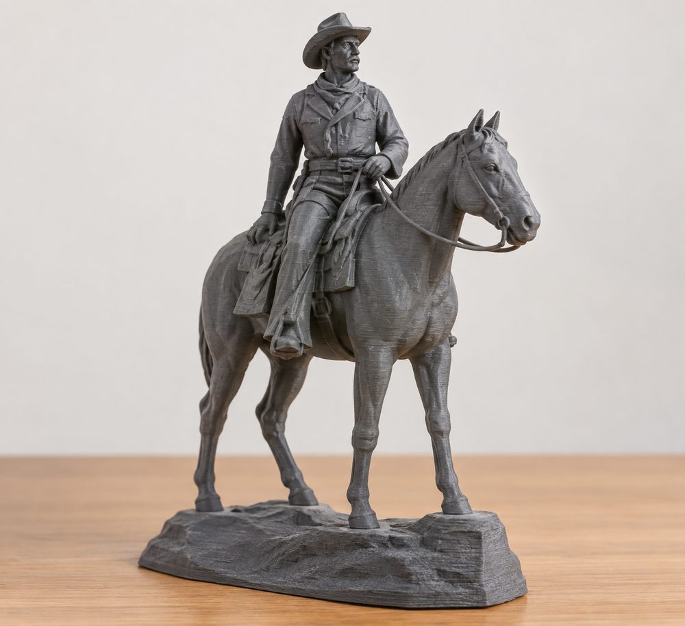 Rough Rider At The Amon Carter Museum In Fort Worth Cảm hứng thiết kế sáng tạo cho in 3D
