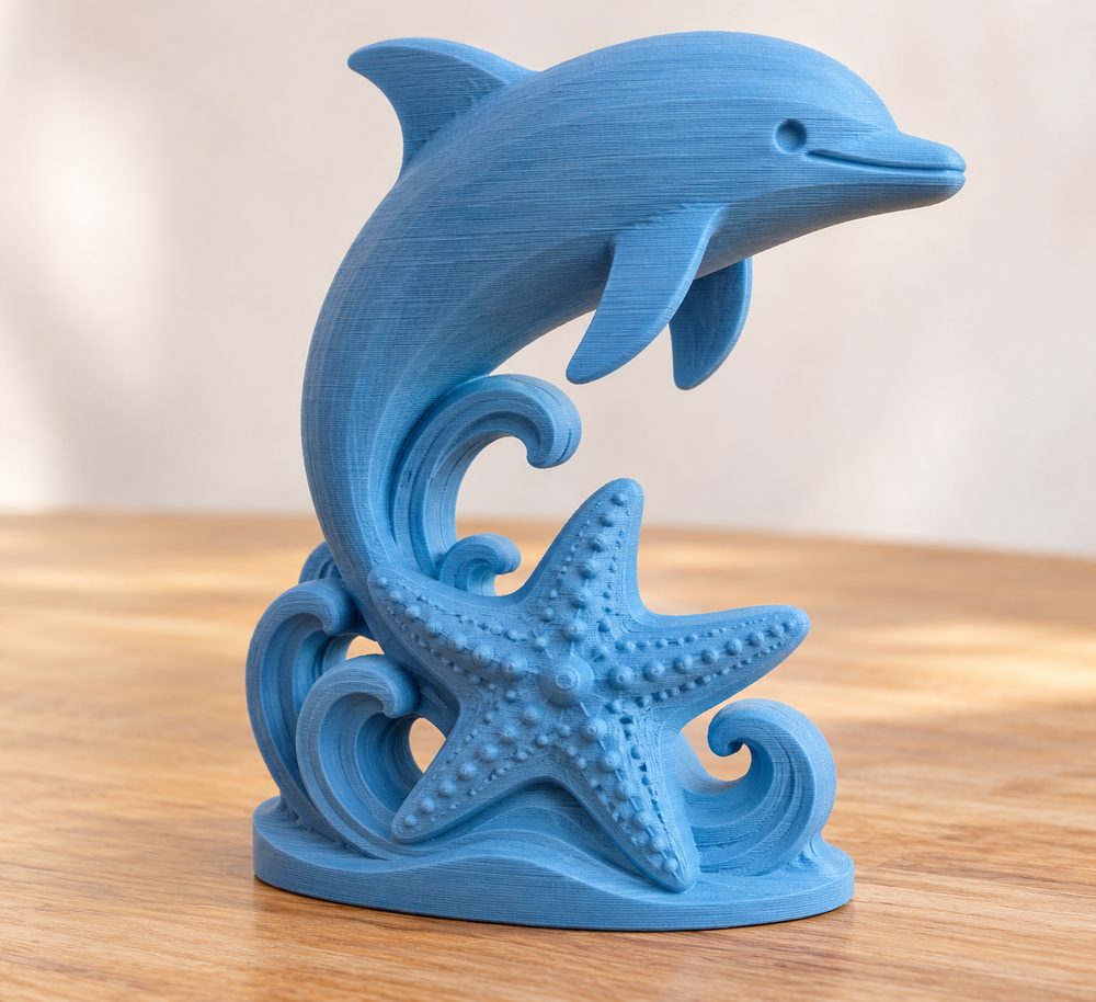 Dauphin Etoile De Mer Kreative Designinspiration für den 3D-Druck