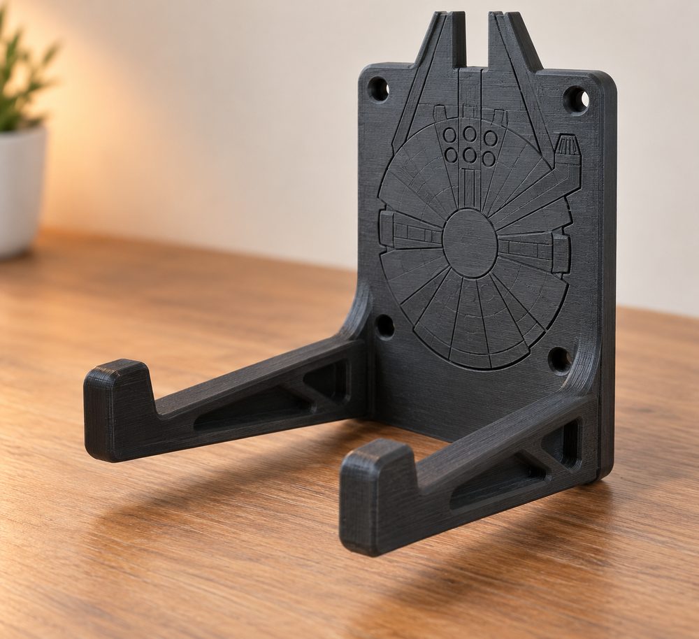 Magnetic Wallmount For Hasbro Hero Series Millennium Falcon Ispirazione di design creativo per stampa 3D