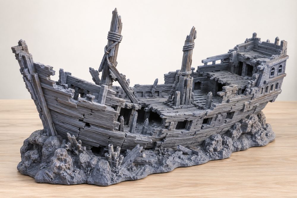 Aedock12 Dockyards The Wreck Of St Jeros 3D Printing Creative Design Inspiration