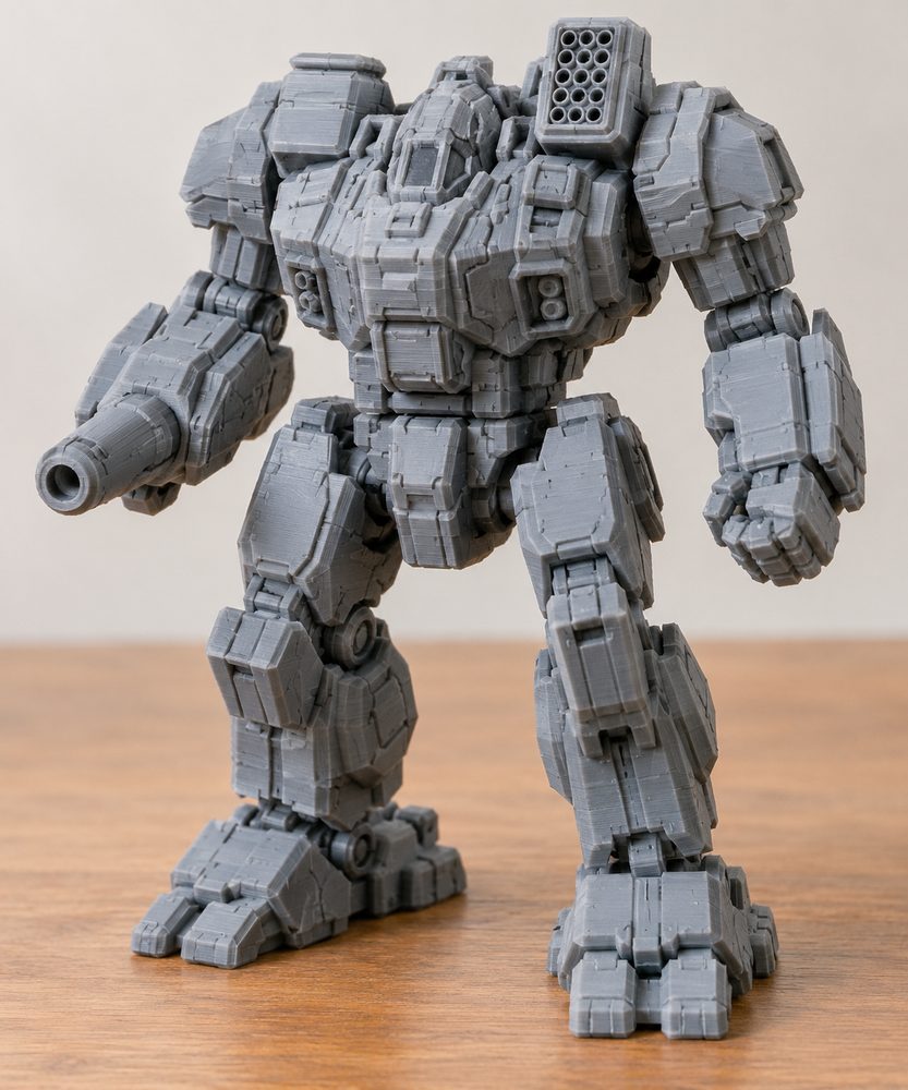 As7 D Atlas For Battletech إلهام تصميم إبداعي للطباعة ثلاثية الأبعاد