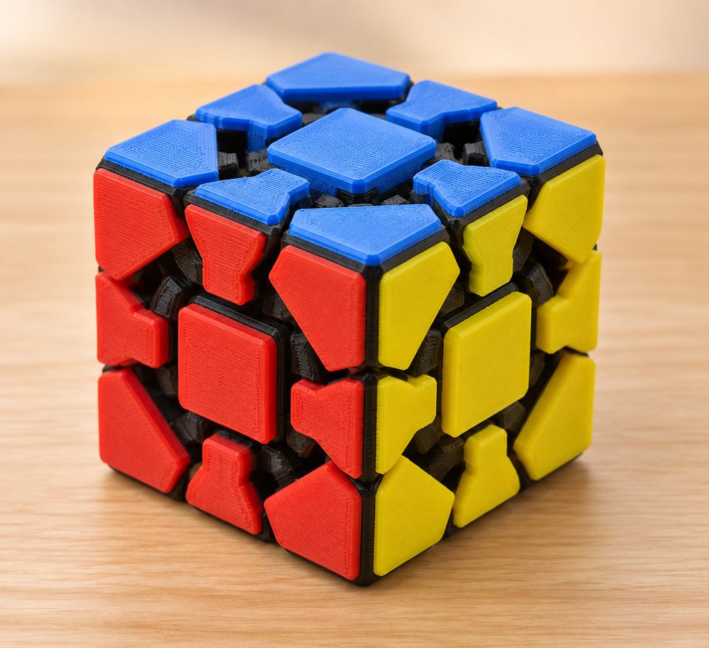 Cube Puzzle3D打印创意设计灵感