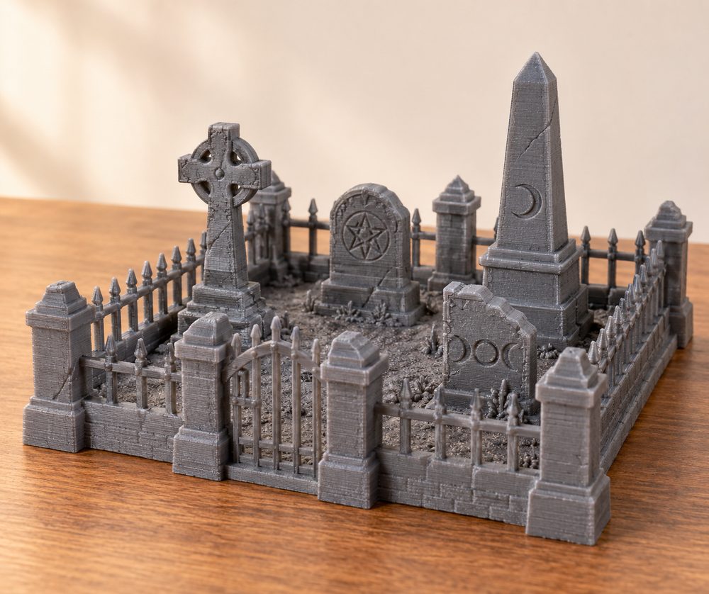 Pagan Graveard Small Set Kreative Designinspiration für den 3D-Druck