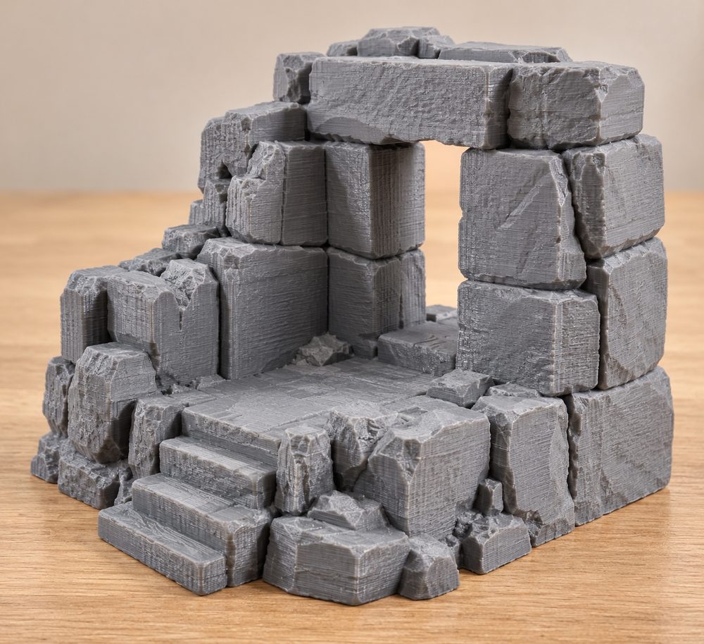 Scatterblocks Cyclopean Stone 28Mm Heroic Scale Идея креативного дизайна для 3D-печати