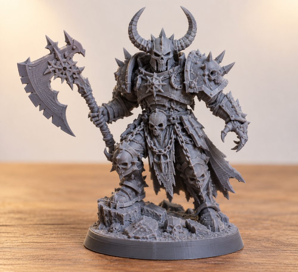 Chaos 32Mm Dnd 3D 프린팅 창의 디자인 영감