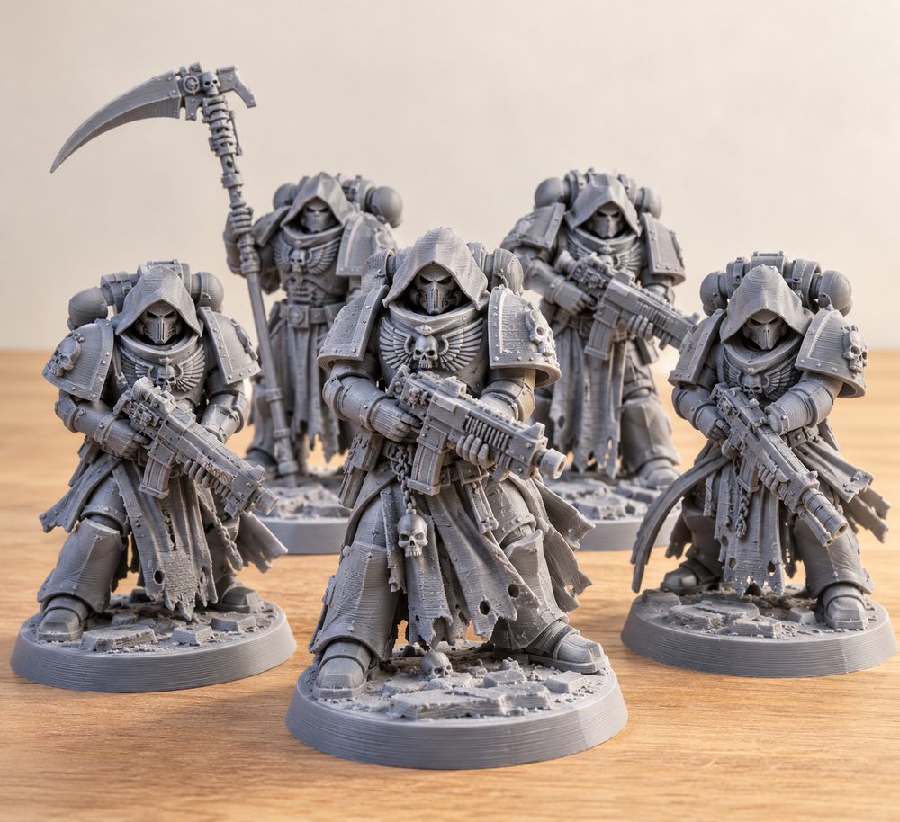 Vultures Reapers Squad Build Kit Ispirazione di design creativo per stampa 3D