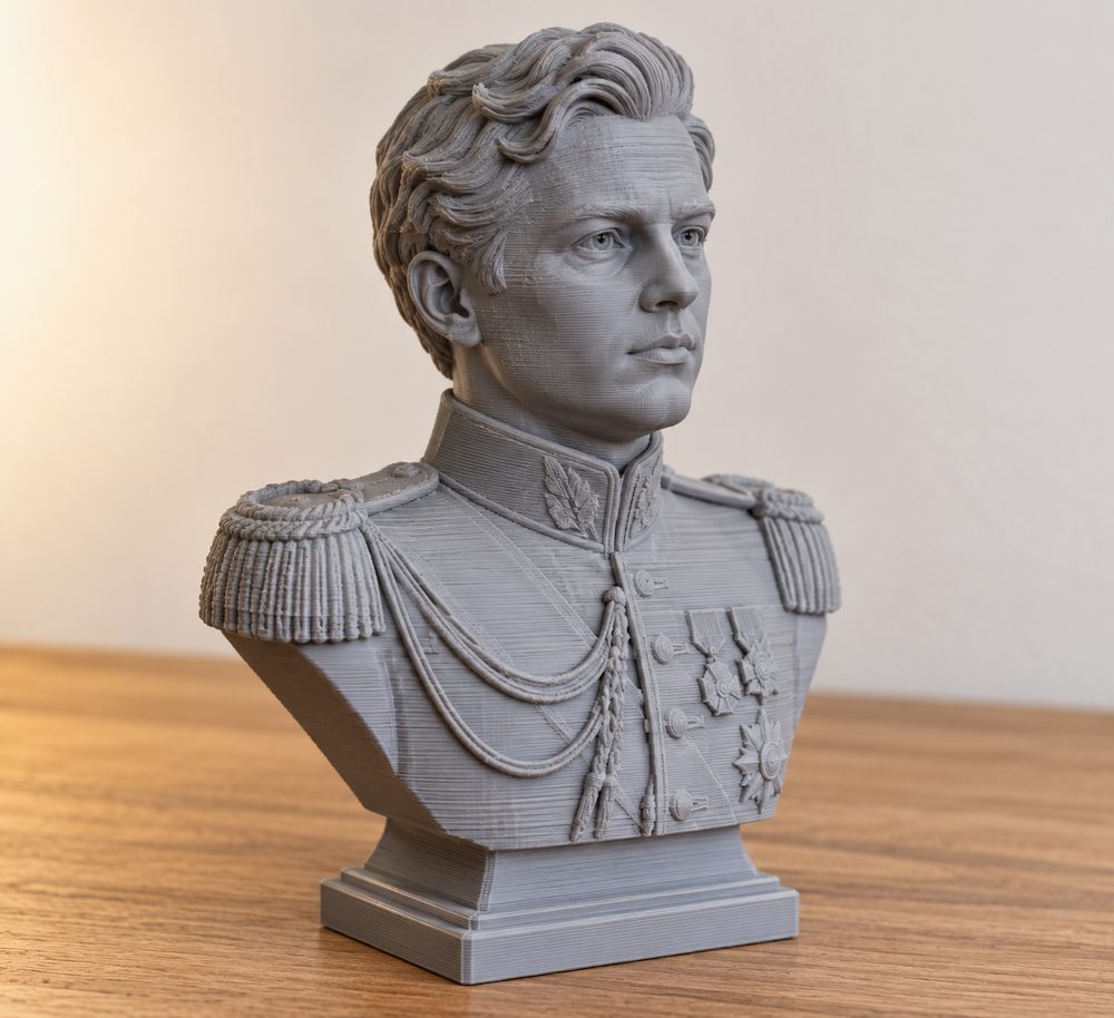 Portrait Of Konstantin Karl Zeren Junior Kreative Designinspiration für den 3D-Druck