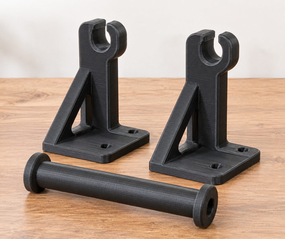 Bracket For Spools 2X Bracket And 1X Holder Kreative Designinspiration für den 3D-Druck